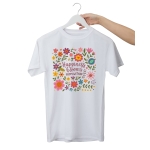 Happiness blooms camiseta encantadora - Imagen 4