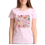 Happiness blooms camiseta encantadora - Imagen 2