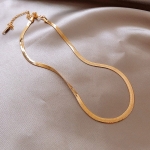 Collar  Omega de 5 mm elegante en acero inoxidable 316