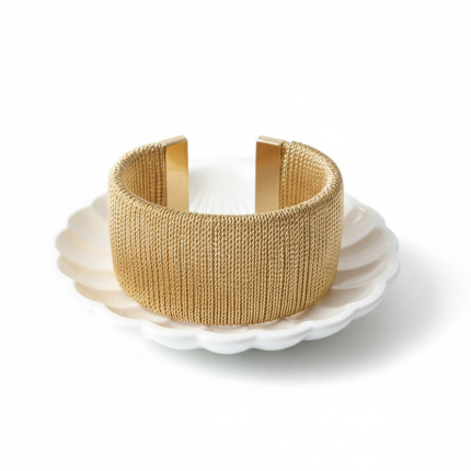 Pulsera bohemio elegante ancha