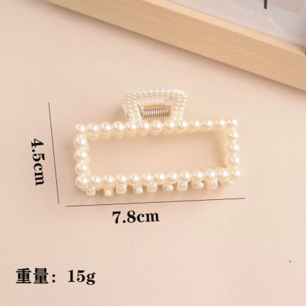 Gancho perla minimalistas y encantadores 7.8cm