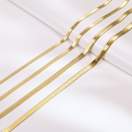 Collar de 4 mm elegante en acero inoxidable 316