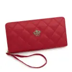 Copia de Billetera estilo corona de zipper rosa