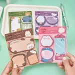 Bloc de Notas Adhesivas Kawaii de Dibujos Animados