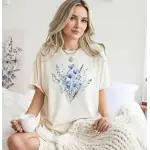 Camiseta floral para ella