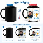 Taza Mágica Personalizada – ¡La sorpresa aparece con el calor!
