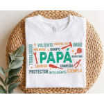 Camiseta "Palabras del Corazón para Papá" – Colección Día del Padre