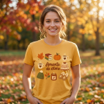 Camisa con un octubre lleno de color