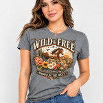 Camiseta Wild & Free – Women of the West