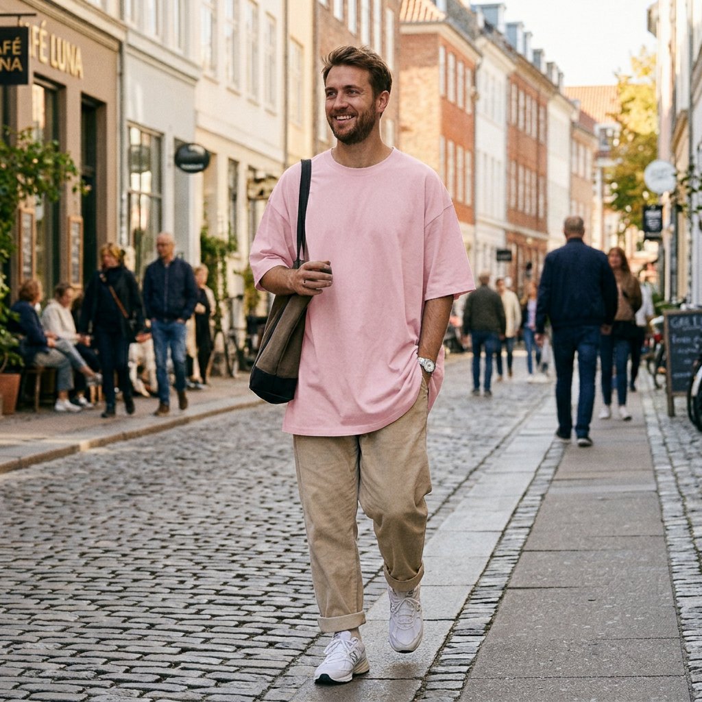 Camiseta oversized 190g MQ 12